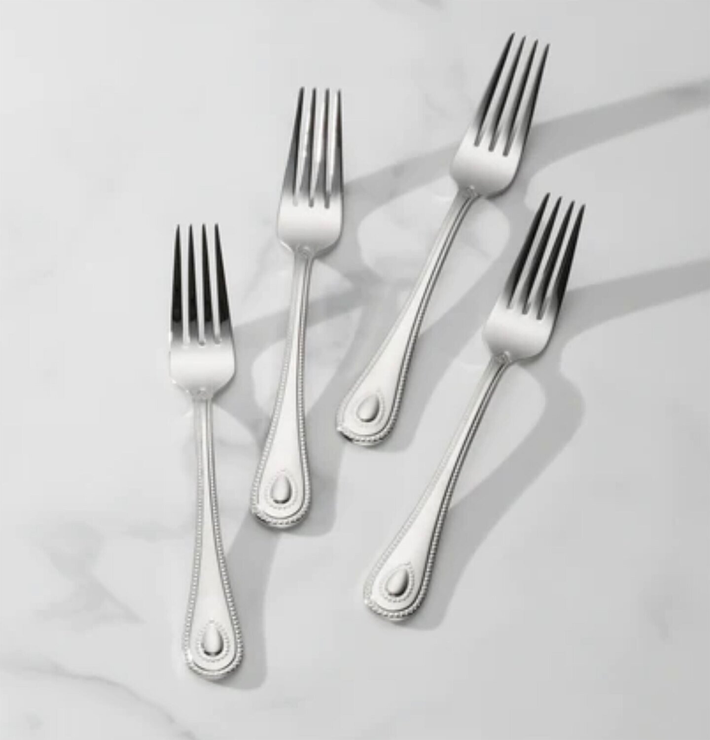 Lenox French Perle Dinner Fork Set of 4 894742, MPN: 894742, 194372025355
