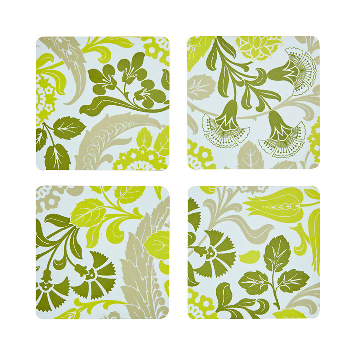 Le Jacquard Francais Voyage Iconique Green Coasters 3 x 3 Inch 28749, MPN: 28749, 3660269287498