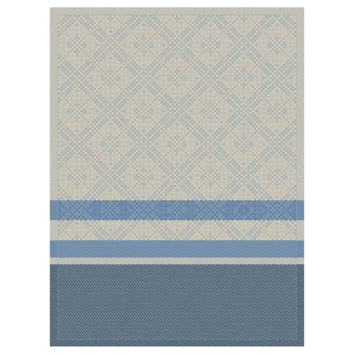 Le Jacquard Francais Essentiel Graphique Blue Tea Towel 24 x 31 Inch 28675 Set of 4, MPN: 28675, 36…