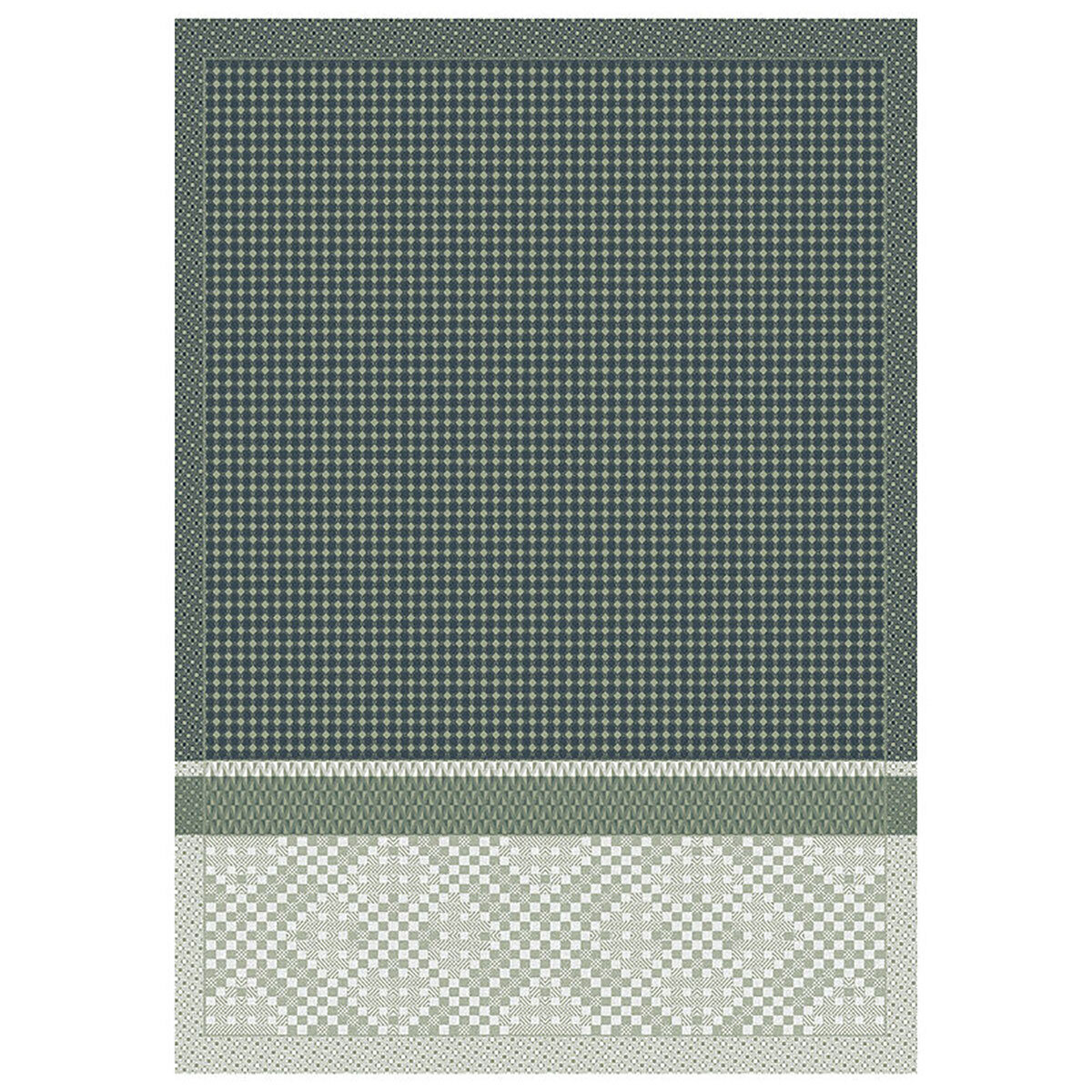 Le Jacquard Francais Essentiel Graphique Green Hand Towel 21 x 15 Inch 28677 Set of 4, MPN: 28677, …