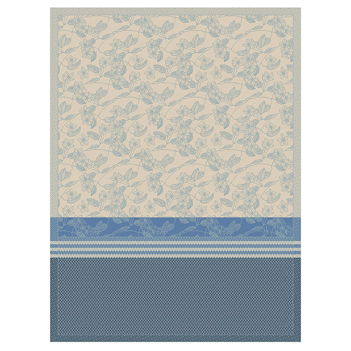 Le Jacquard Francais Essentiel Gravure Blue Tea Towel 24 x 31 Inch 28676 Set of 4, MPN: 28676, 3660…