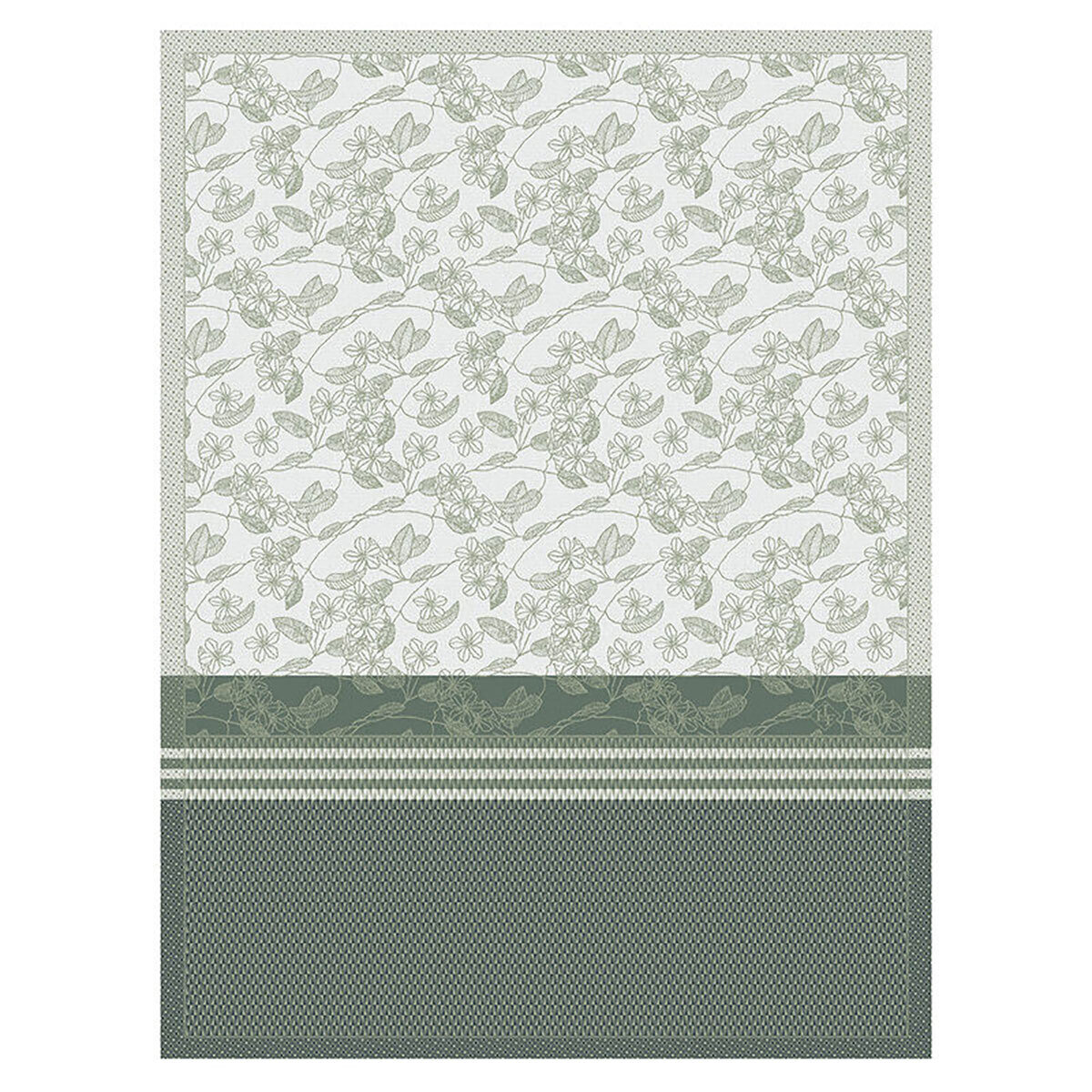 Le Jacquard Francais Essentiel Gravure Green Tea Towel 24 x 31 Inch 28672 Set of 4, MPN: 28672, 366…