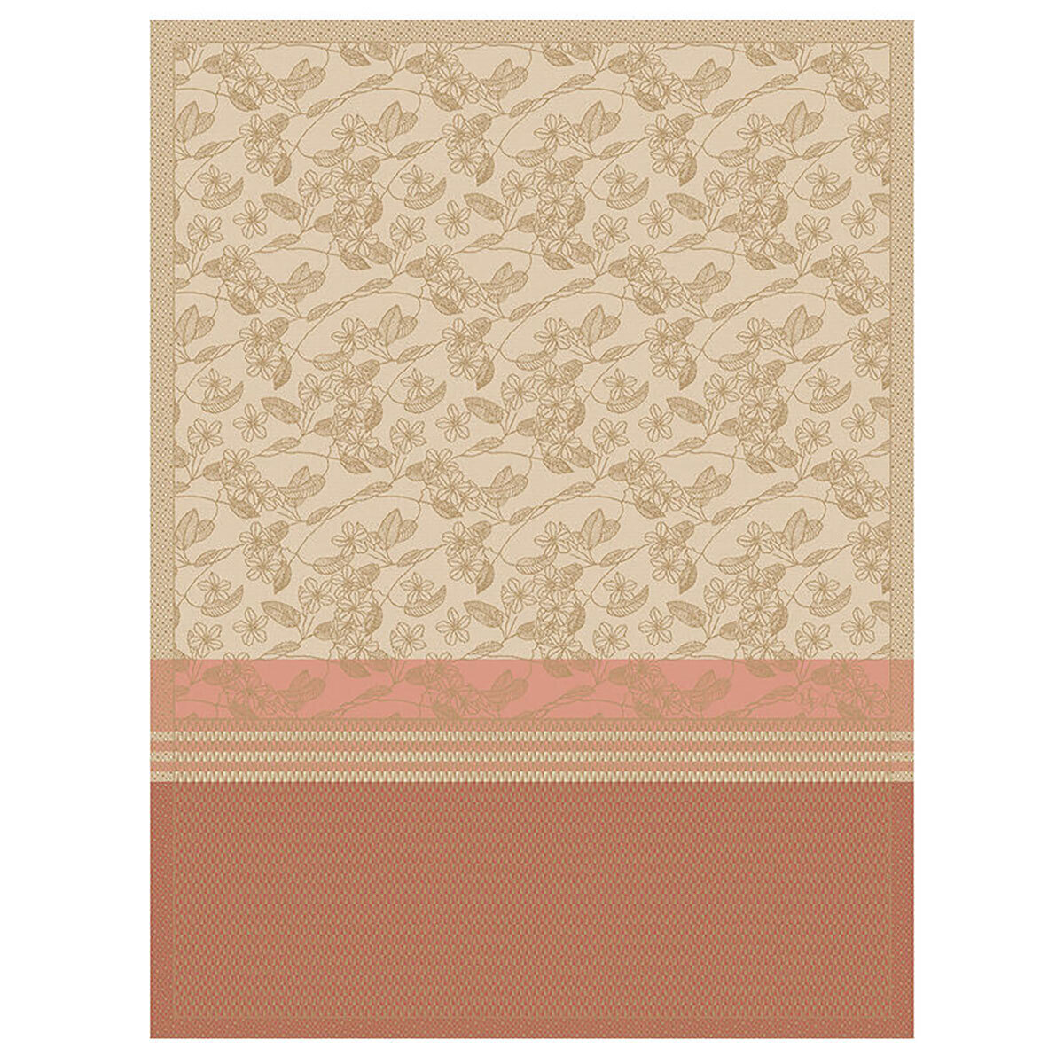 Le Jacquard Francais Essentiel Gravure Beige Tea Towel 24 x 31 Inch 28674 Set of 4, MPN: 28674, 366…