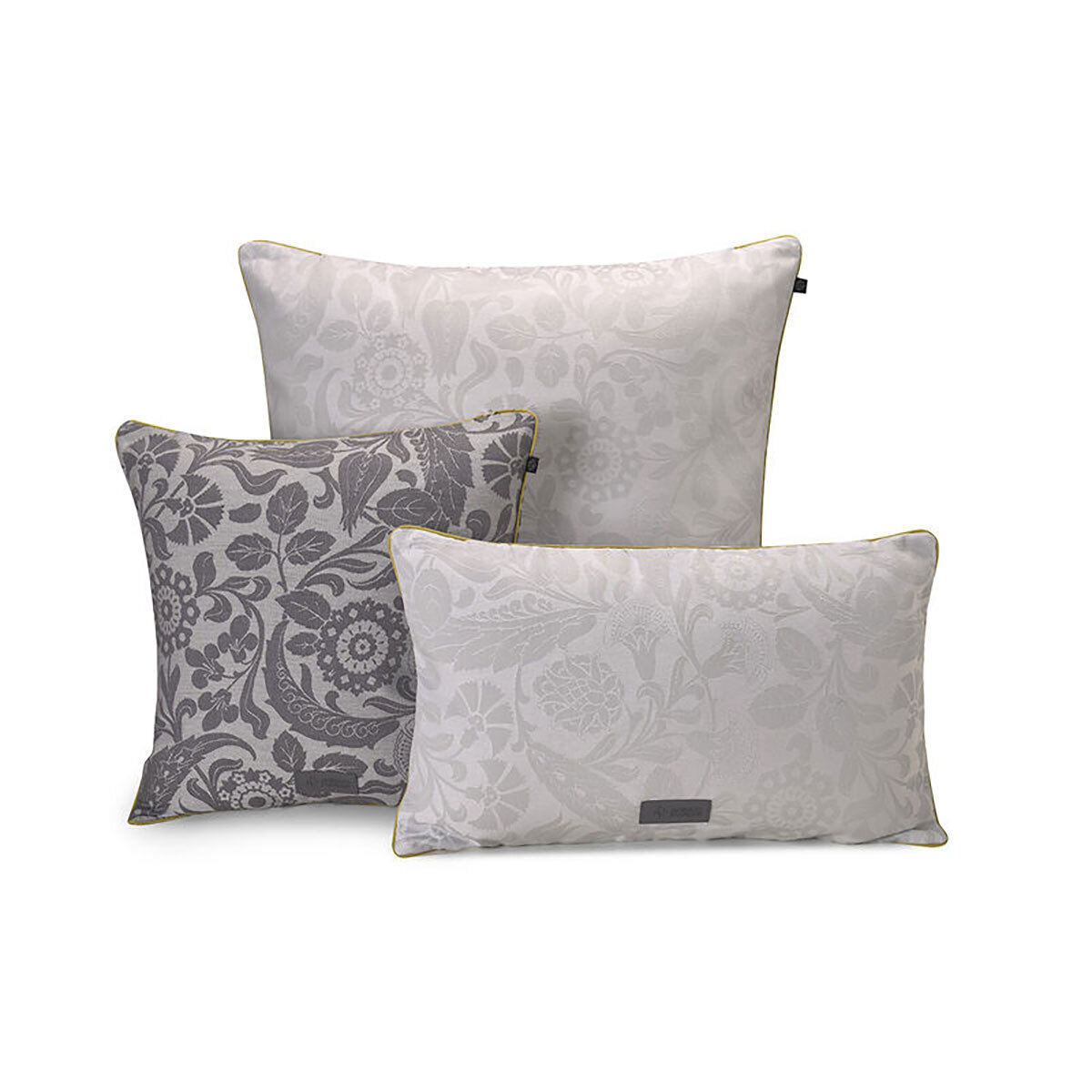 Le Jacquard Francais Voyage Iconique Grey Cushion Cover 23 x 23 Inch 28798, MPN: 28798, 36602692879…
