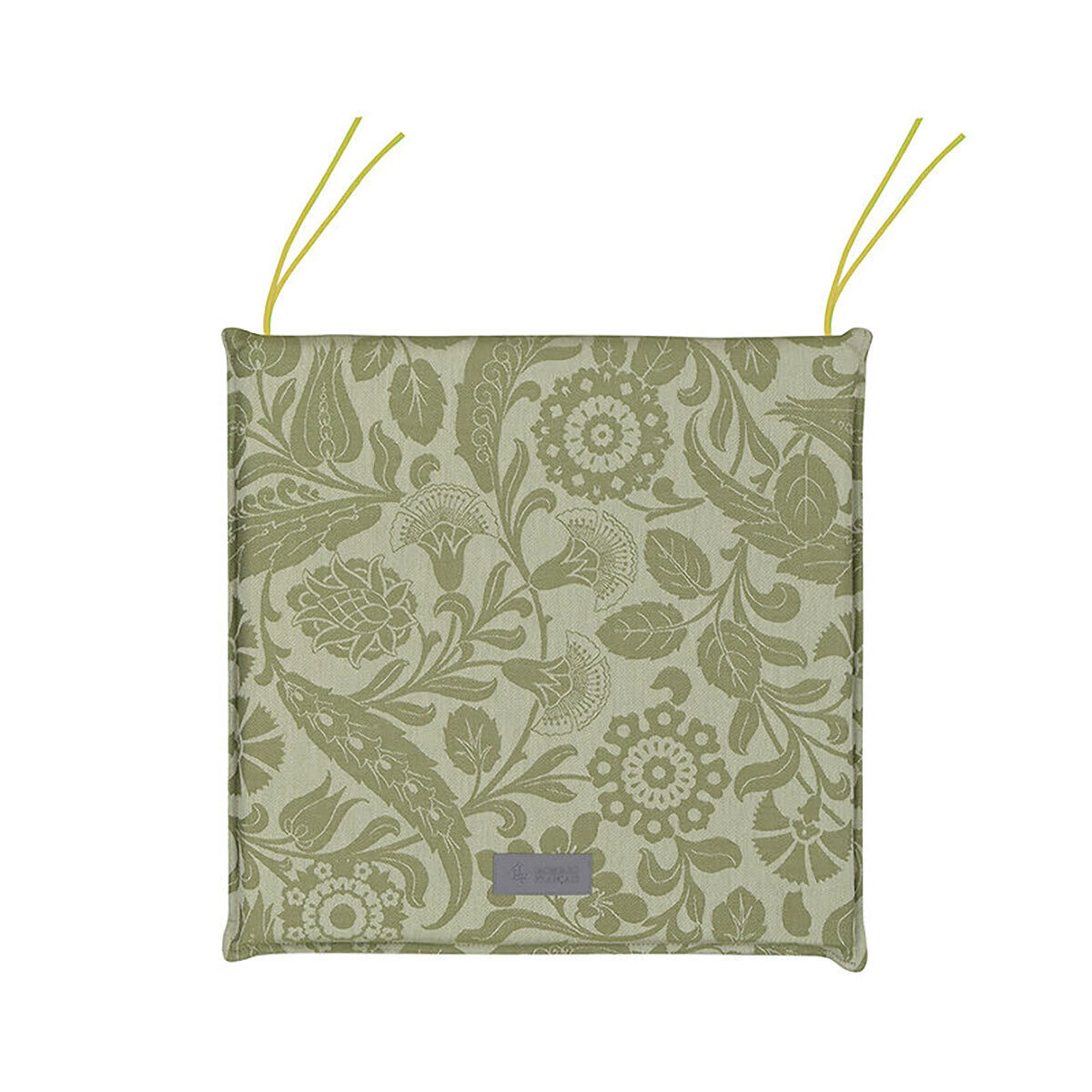 Le Jacquard Francais Voyage Iconique Green Chair Cushion 16 x 16 Inch 28795, MPN: 28795, 3660269287…