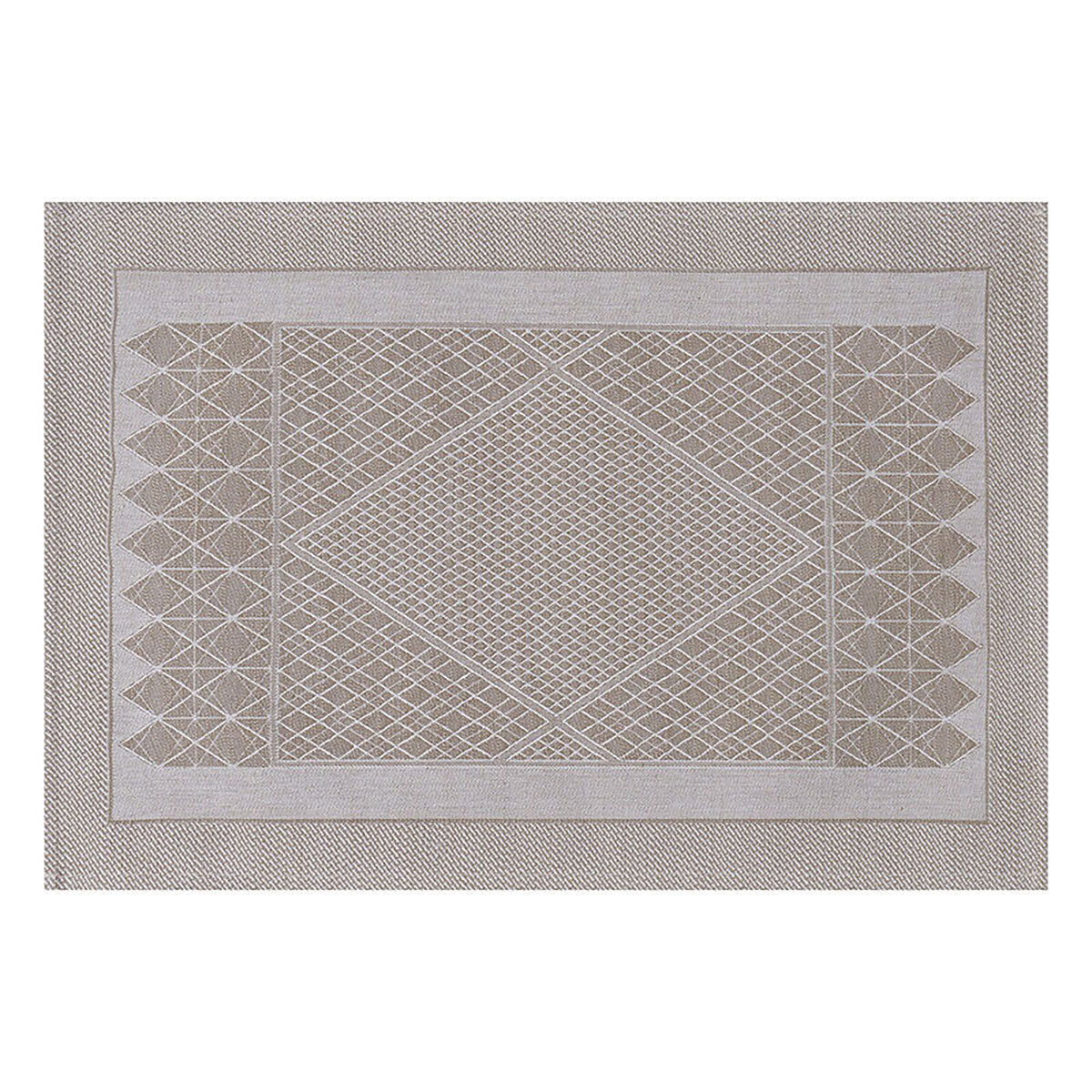 Le Jacquard Francais Club Satin Beige Placemat 21 x 13 Inch 28825 Set of 4, MPN: 28825, 36602692882…