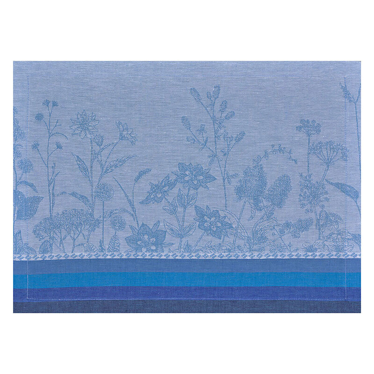Le Jacquard Francais Instant Bucolique Blue Placemat 20 x 14 Inch 28642 Set of 4, MPN: 28642, 36602…