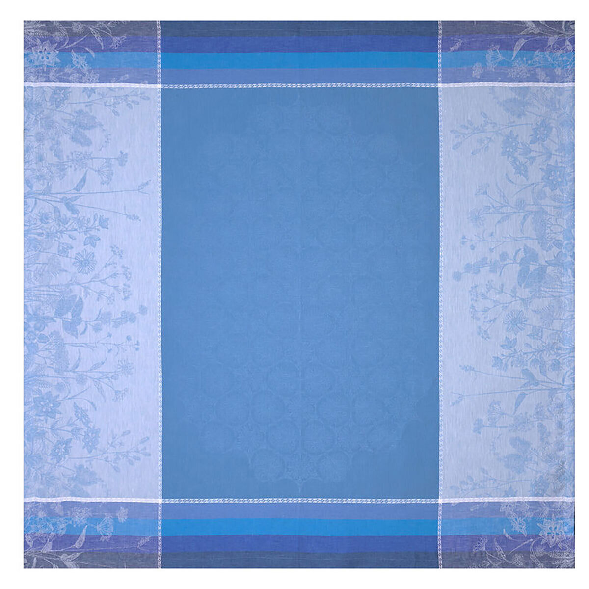 Le Jacquard Francais Instant Bucolique Blue Small Square 47 x 47 Inch 28650, MPN: 28650, 3660269286…