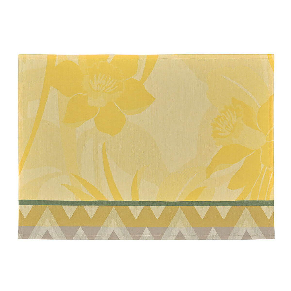 Le Jacquard Francais La Vie En Vosges Enduit Yellow Box Set 2 Coated Placemats 20 x 14 Inch 28115, …