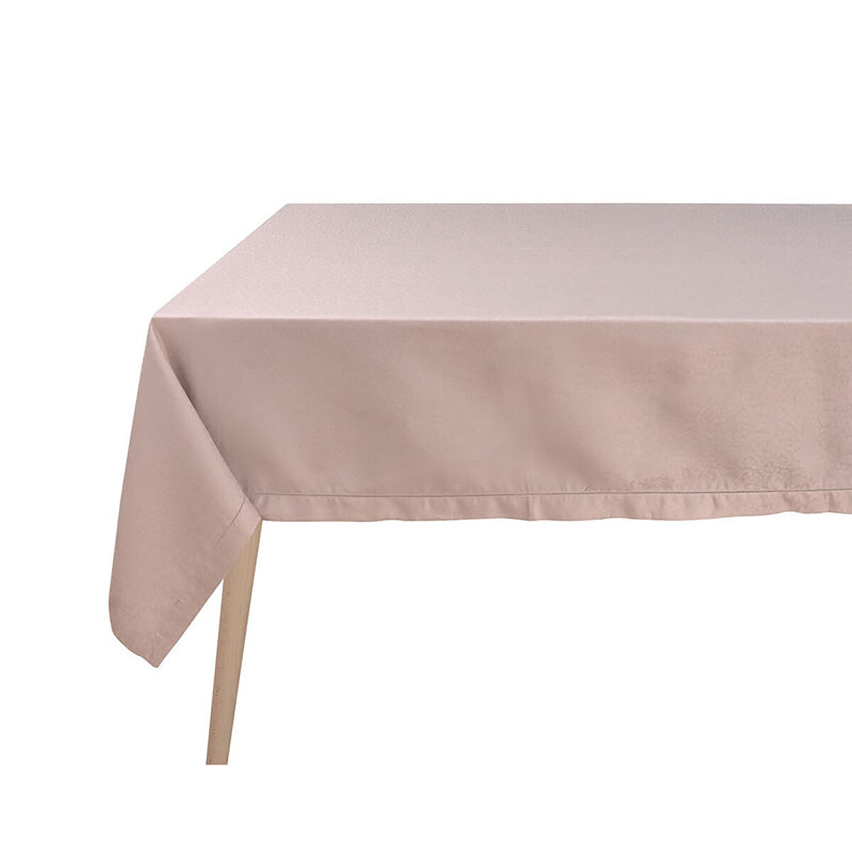 Le Jacquard Francais Portofino Fiori Beige Tablecloth 94 x 94 Inch 28618