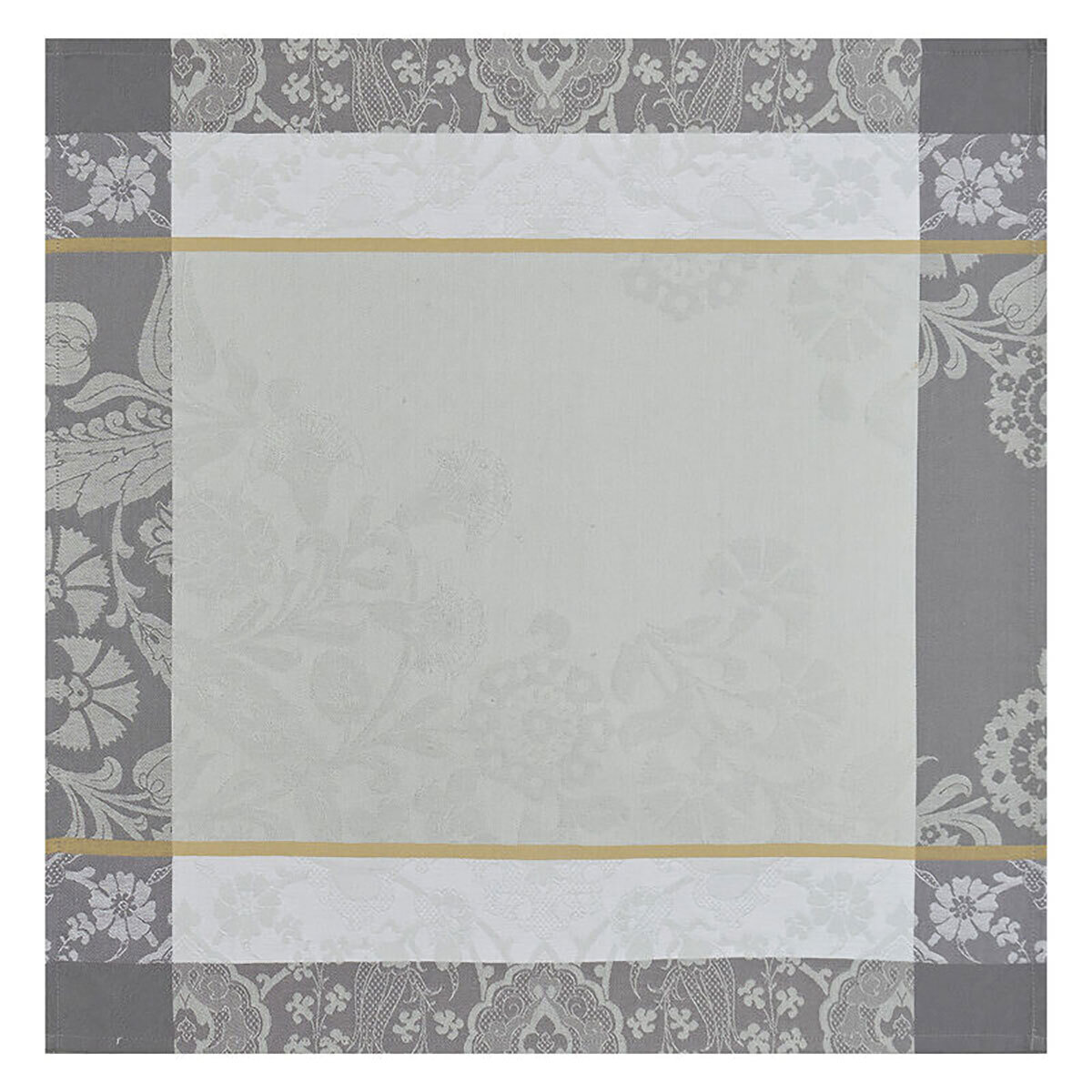 Le Jacquard Francais Voyage Iconique Grey Napkin 23 x 23 Inch 28598 Set of 4, MPN: 28598, 366026928…