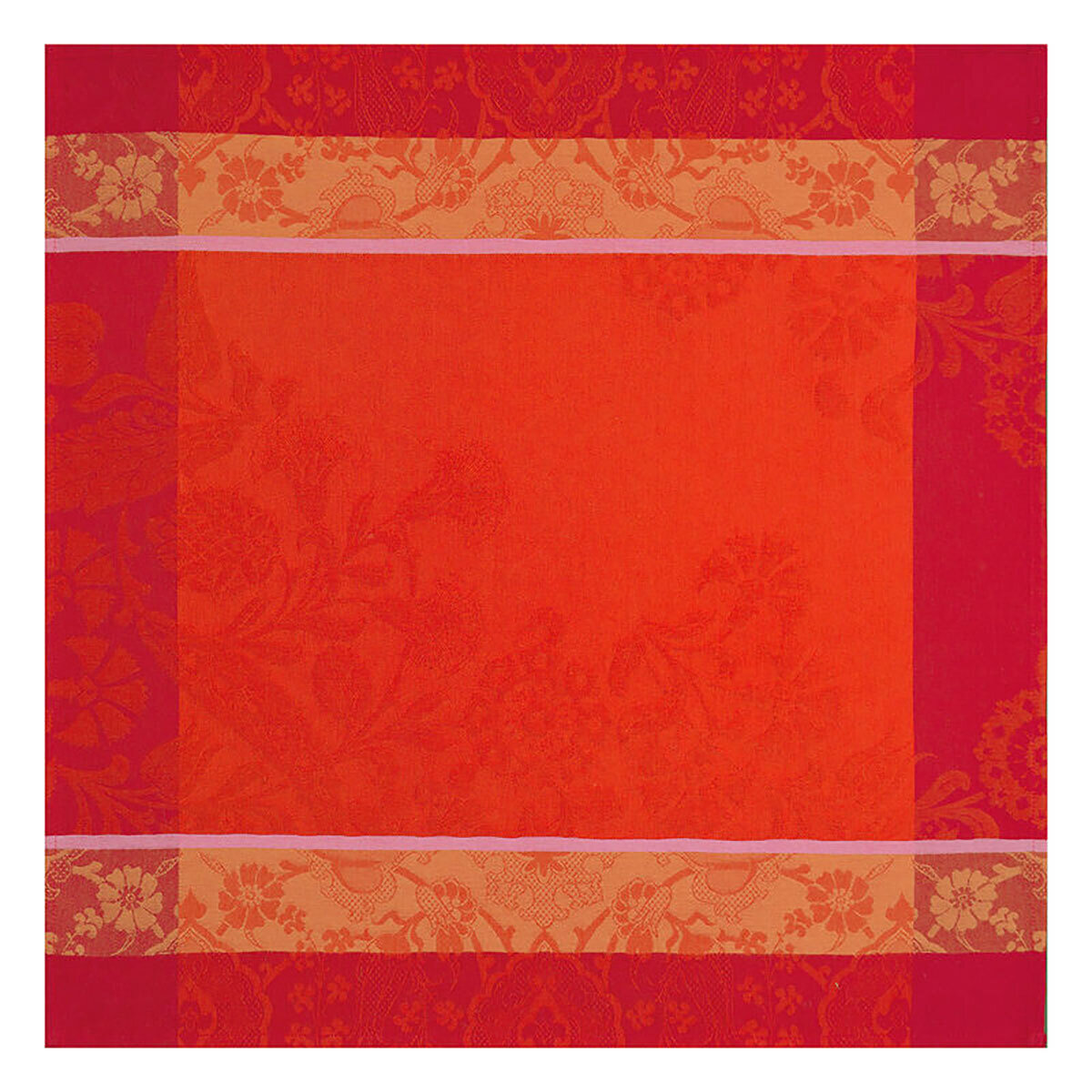 Le Jacquard Francais Voyage Iconique Red Napkin 23 x 23 Inch 28597 Set of 4, MPN: 28597, 3660269285…