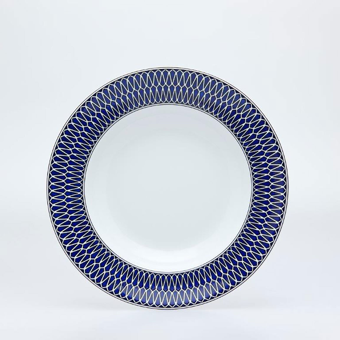 Royal Limoges Blue Star Rim Soup Plate A235-REC20797, MPN: A235-REC20797, 3700409922480