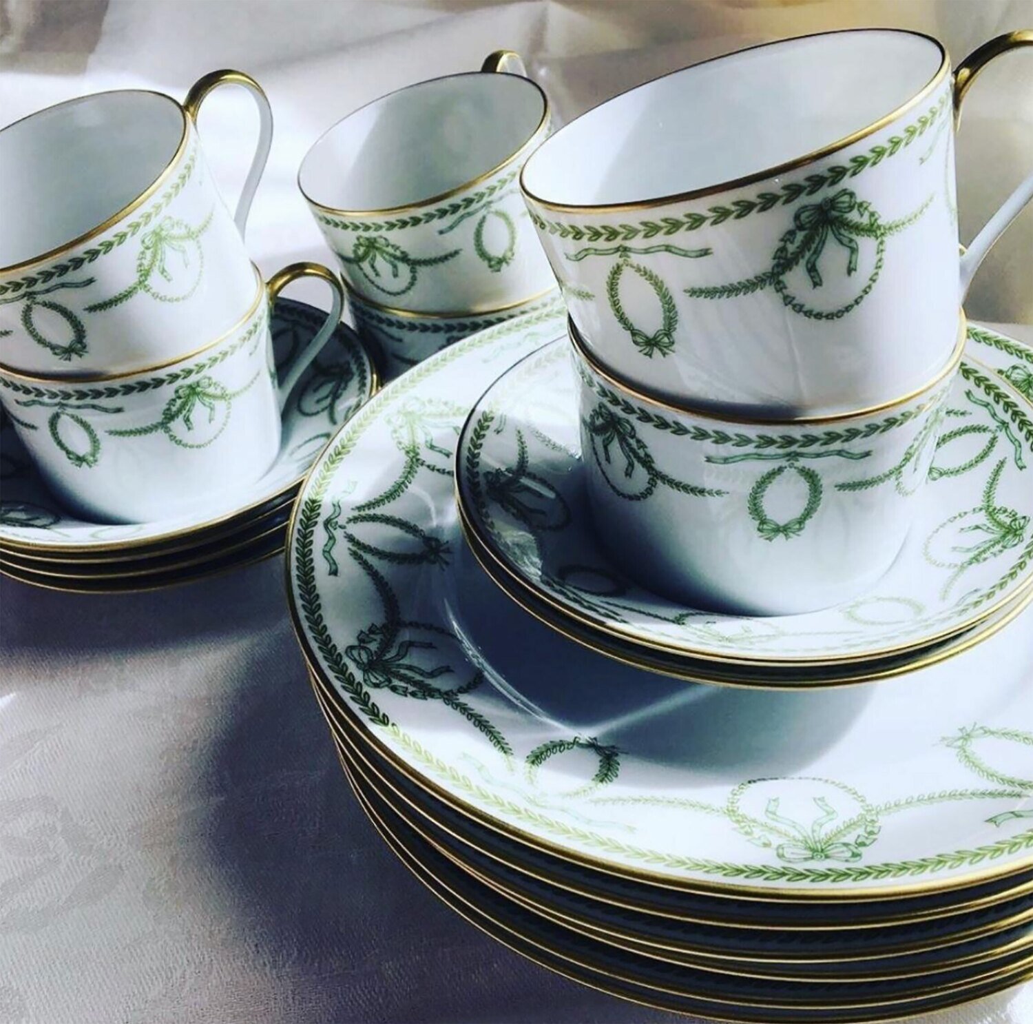 Royal Limoges Cheverny Green Tea Saucer T200-REC10408, MPN: T200-REC10408, 3700409933394