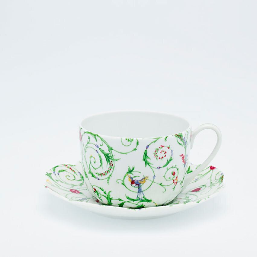 Royal Limoges Colibri Tea Saucer T200-NYM20450, MPN: T200-NYM20450, 3700409911255