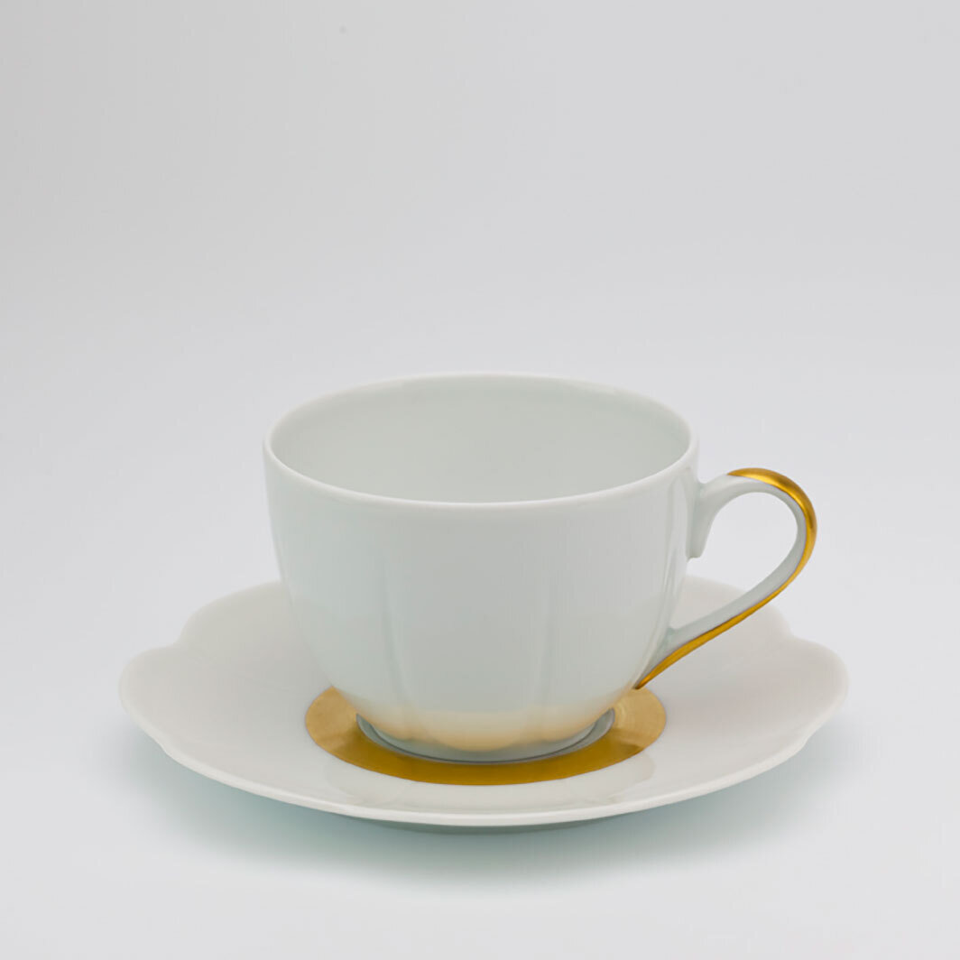 Royal Limoges Fleur'T Gold Tea Saucer T200-NYM20466