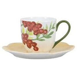 Royal Limoges Fruits D&#39;Ete Coffee Cup 3.25O R200-NYM20451, MPN: R200-NYM20451, 3700409911545