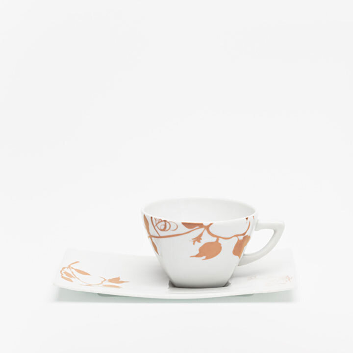 Royal Limoges Herbier Zen Tea Saucer T200-PAG20608