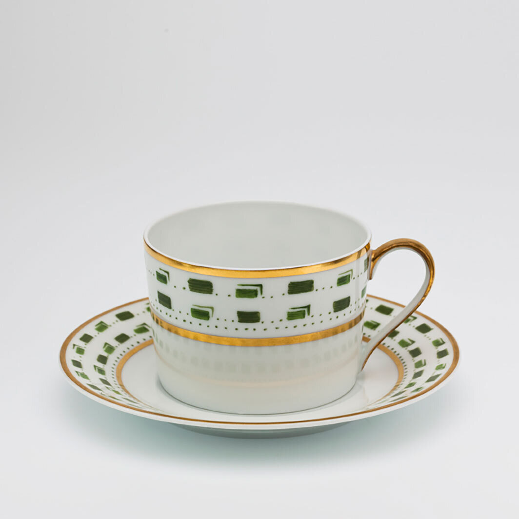 Royal Limoges La Bocca Green Tea Saucer T200-REC20663, MPN: T200-REC20663, 3700409914256