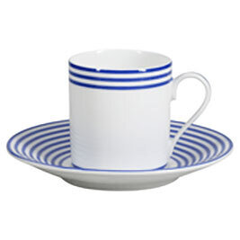 Royal Limoges Lattitudes Bleu Coffee Cup R200-REC20834, MPN: R200-REC20834, 3700409925405