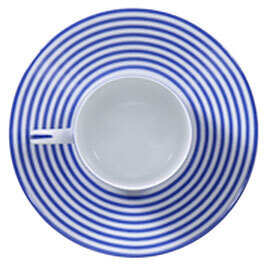 Royal Limoges Lattitudes Bleu Coffee Saucer T100-REC20834, MPN: T100-REC20834, 3700409925412