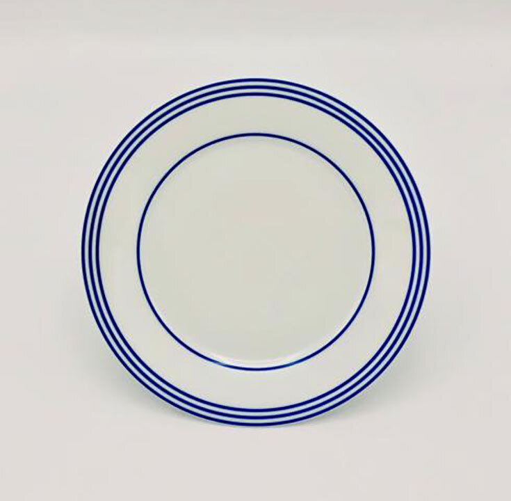 Royal Limoges Lattitudes Bleu Dessert Plate B220-REC20834, MPN: B220-REC20834, 3700409928222