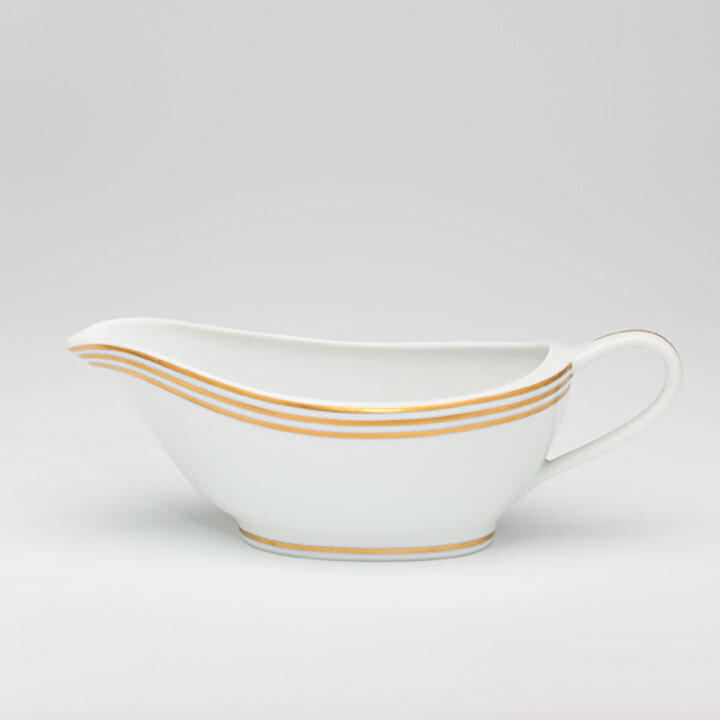 Royal Limoges Lattitudes Gold Sauce Boat N999-REC20574, MPN: N999-REC20574, 3700409915208