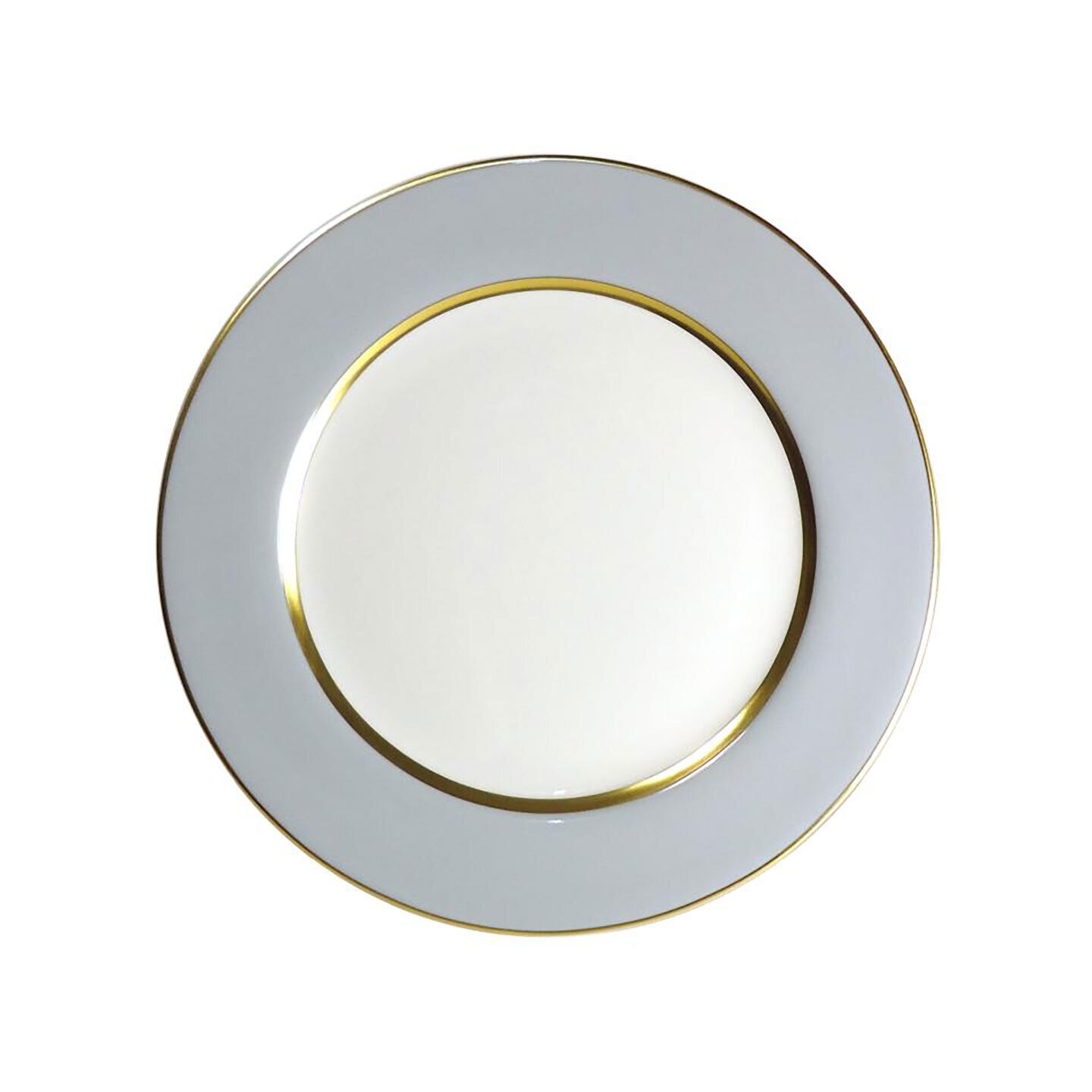 Royal Limoges Mak Grey Gold Dinner Plate B275-REC20829