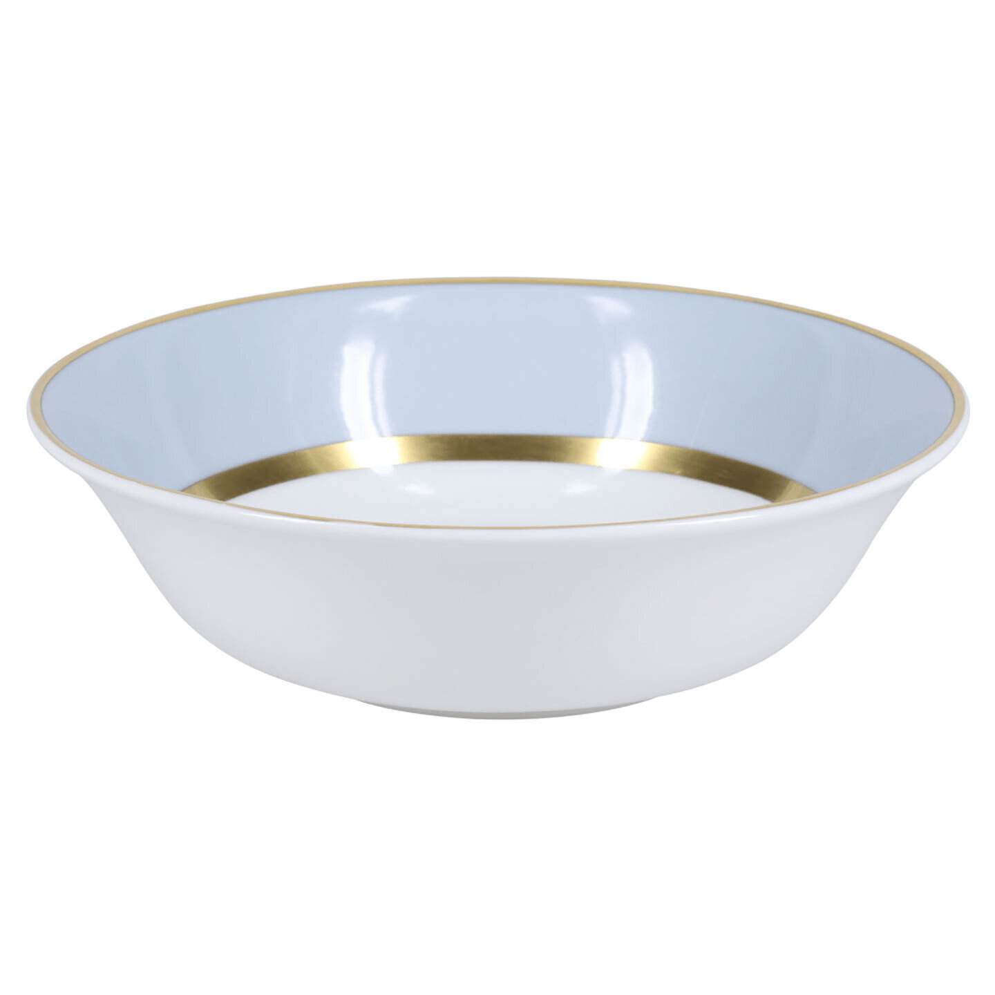 Royal Limoges Mak Grey Gold Soup Cereal Deep Bowl A180-SEV20829, MPN: A180-SEV20829, 3700409924071
