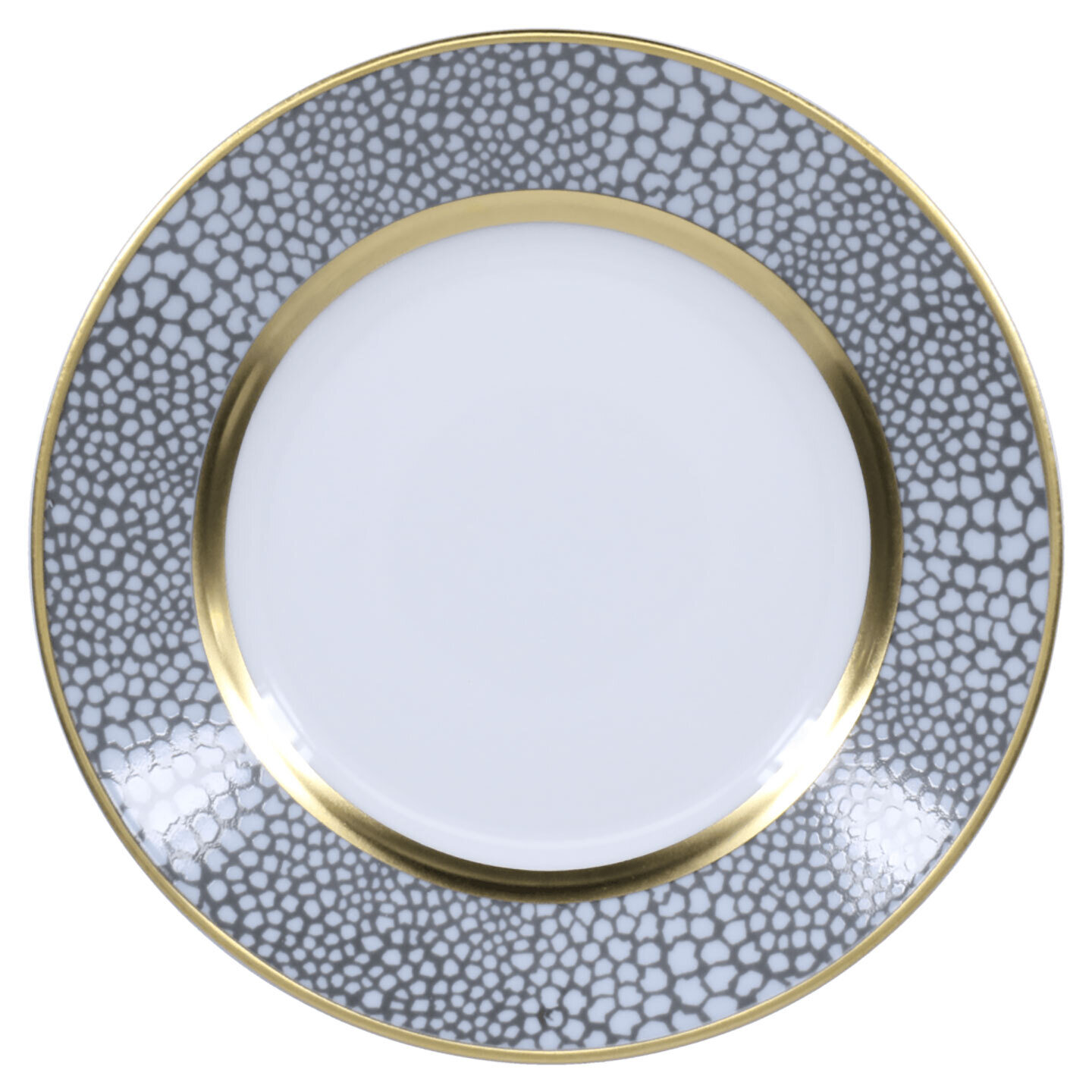 Royal Limoges Makassar Gold Bread &amp; Butter Plate B160-REC20840