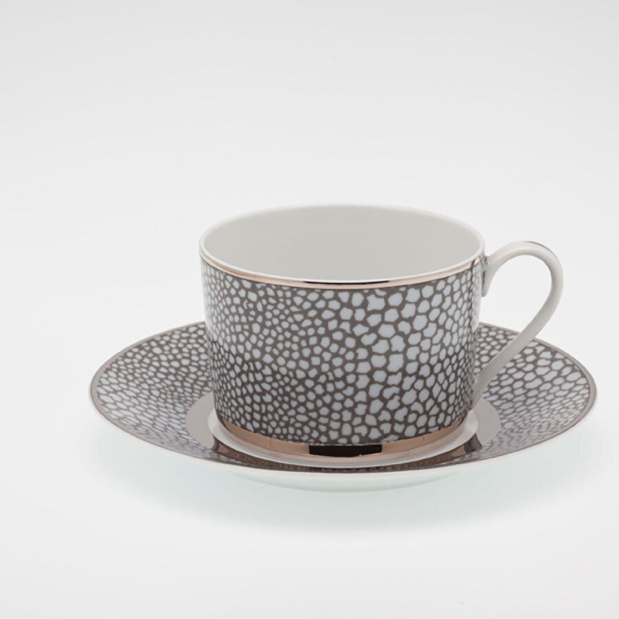 Royal Limoges Makassar Platinum Tea Cup R300-REC20576, MPN: R300-REC20576, 3700409921728