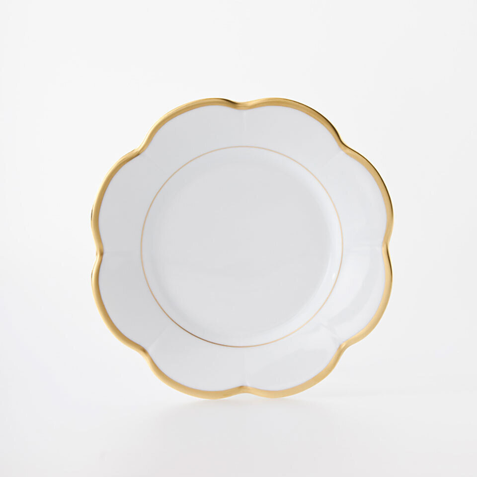 Royal Limoges Margaux Gold Dessert Plate 8.5 B220-NYM20775, MPN: B220-NYM20775, 3700409922145