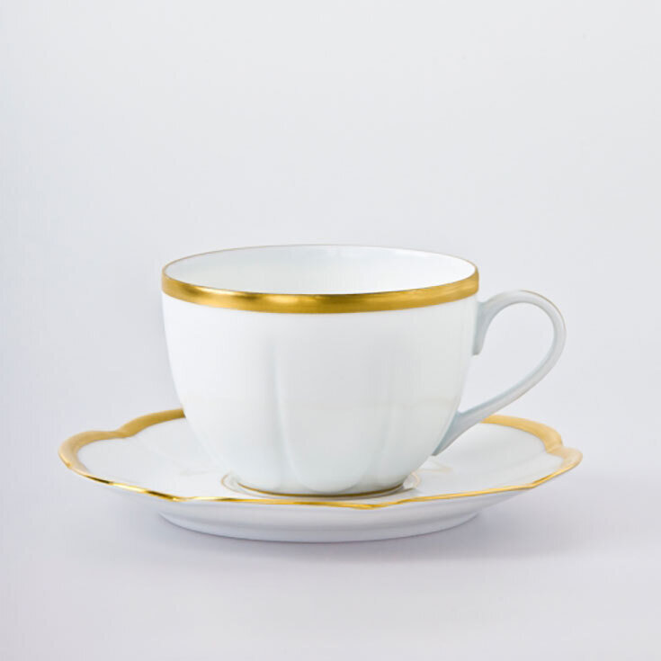 Royal Limoges Margaux Gold Tea Cup 6.75 oz R300-NYM20775