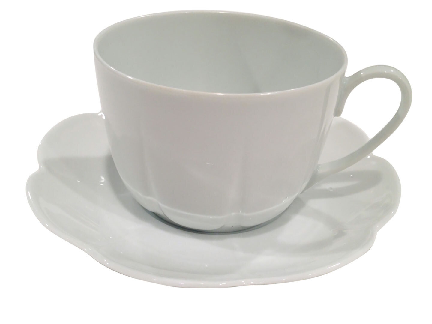 Royal Limoges Nymphea White Breakfast Cup R400-NYM00001, MPN: R400-NYM00001, 3700409920523