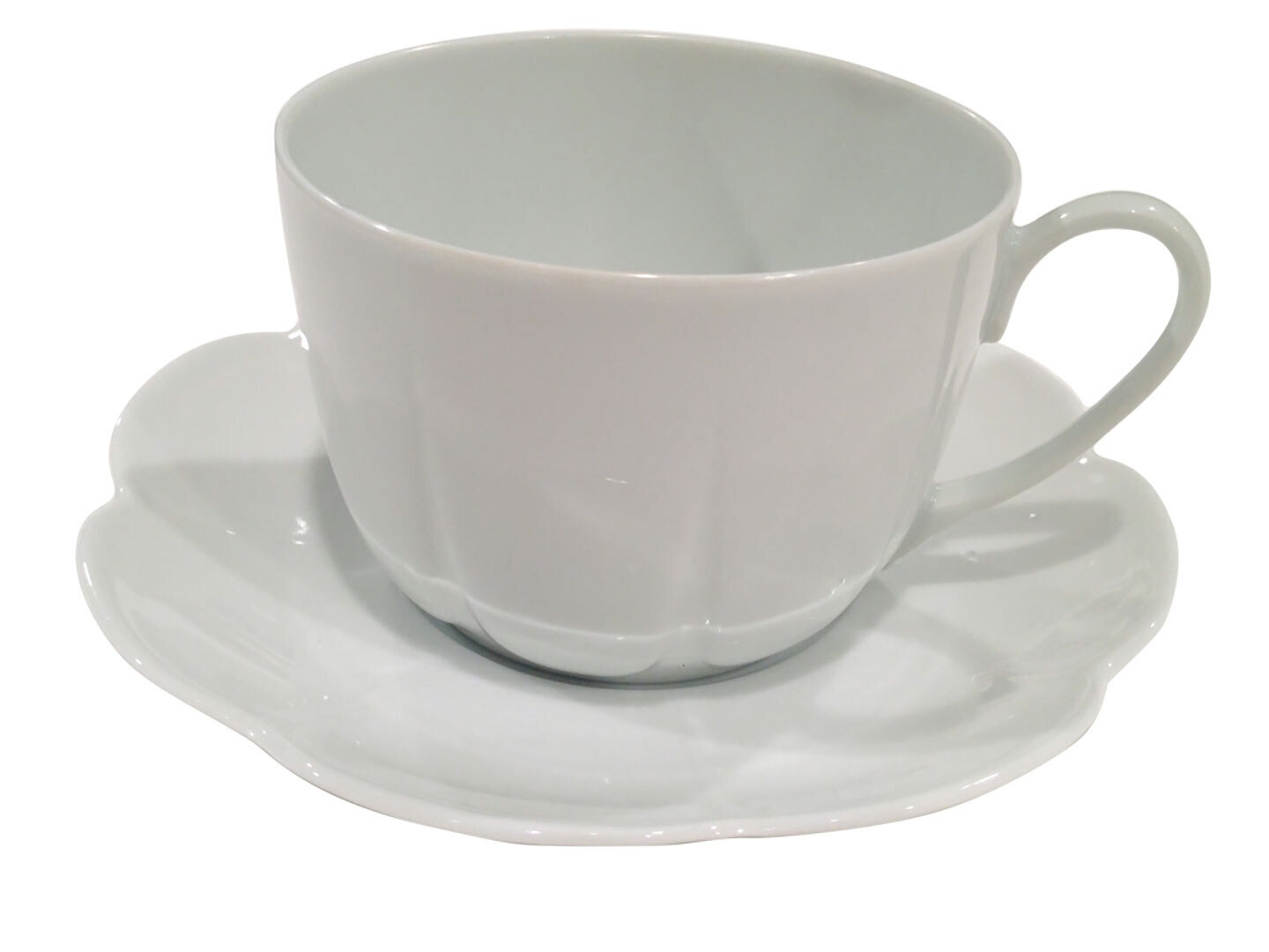 Royal Limoges Nymphea White Breakfast Saucer T300-NYM00001