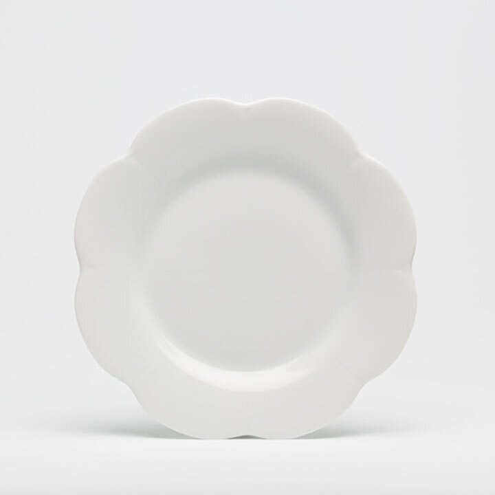 Royal Limoges Nymphea White Dessert Plate B220-NYM00001