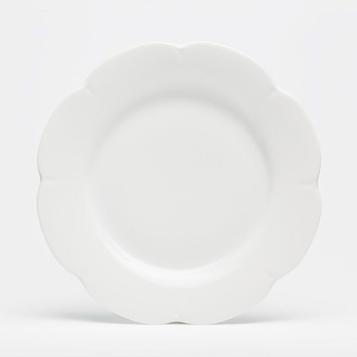 Royal Limoges Nymphea White Dinner Plate 11" B280-NYM00001