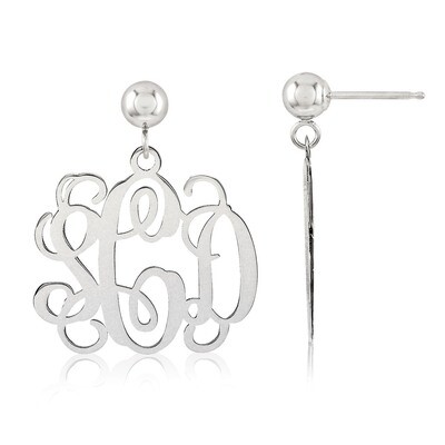 Monogram Earring Sterling Silver XNE19SS, MPN: XNE19SS, 886774271187