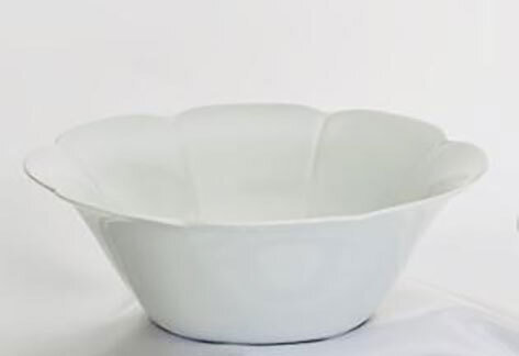 Royal Limoges Nymphea White Salad Bowl V275-NYM00001, MPN: V275-NYM00001, 3700409920370