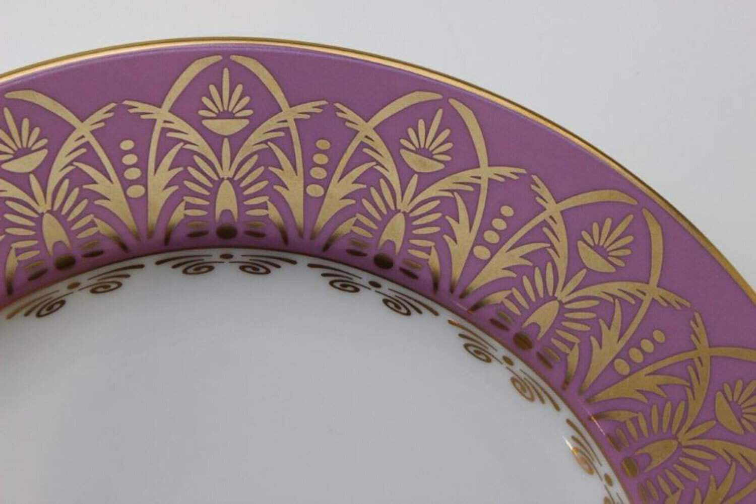 Royal Limoges Oasis Purple Tea Saucer T200-REC20708, MPN: T200-REC20708, 3700409932076