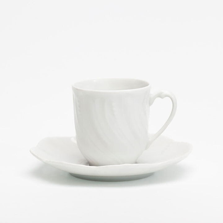 Royal Limoges Ocean White Coffee Saucer T100-OCE00001, MPN: T100-OCE00001, 3700409920783