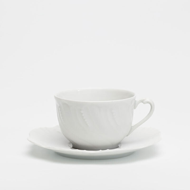 Royal Limoges Ocean White Tea Saucer T200-OCE00001