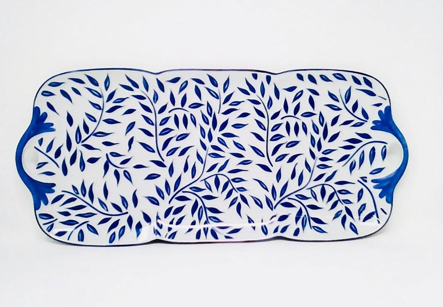 Royal Limoges Olivier Blue Rectangular Cake Platter L330-NYM20826, MPN: L330-NYM20826, 3700409923432