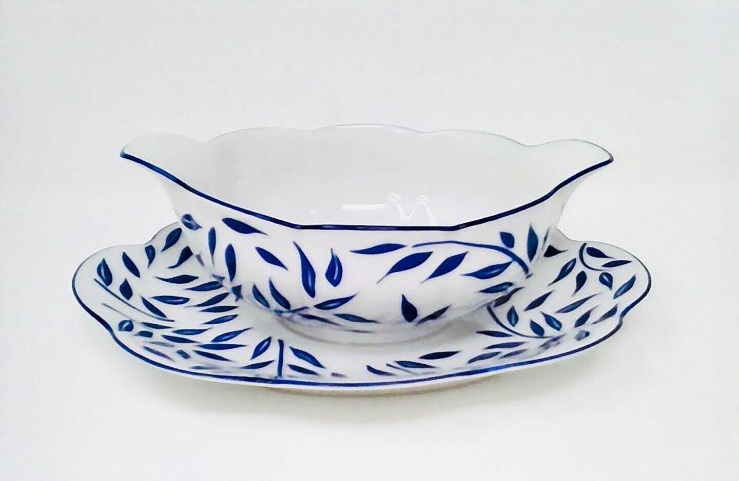 Royal Limoges Olivier Blue Sauce Boat N997-NYM20826, MPN: N997-NYM20826, 3700409923364