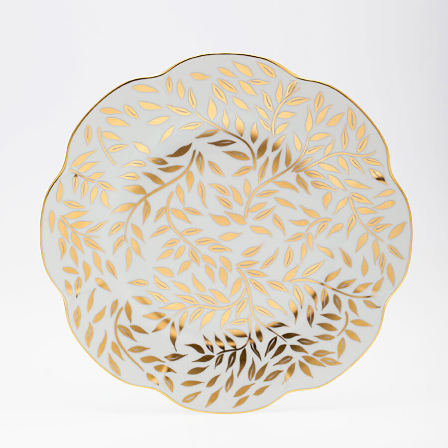 Royal Limoges Olivier Gold Dessert B220-NYM20583, MPN: B220-NYM20583, 3700409921186