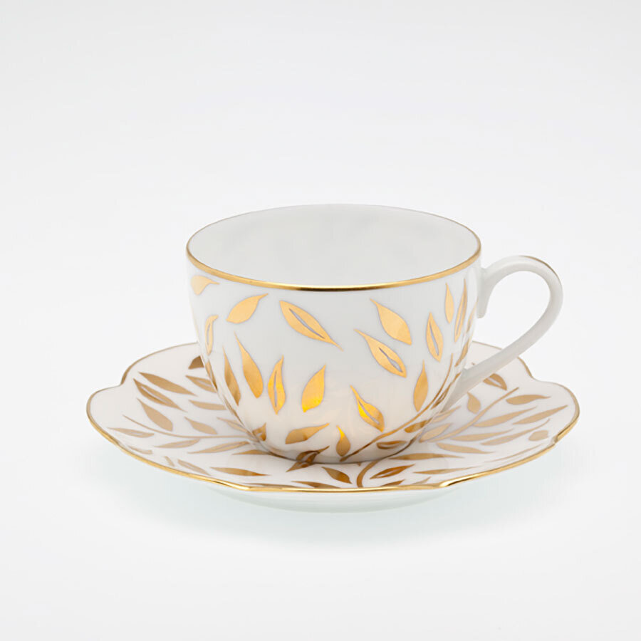 Royal Limoges Olivier Gold Tea Cup 6.75 oz R300-NYM20583, MPN: R300-NYM20583, 3700409921995