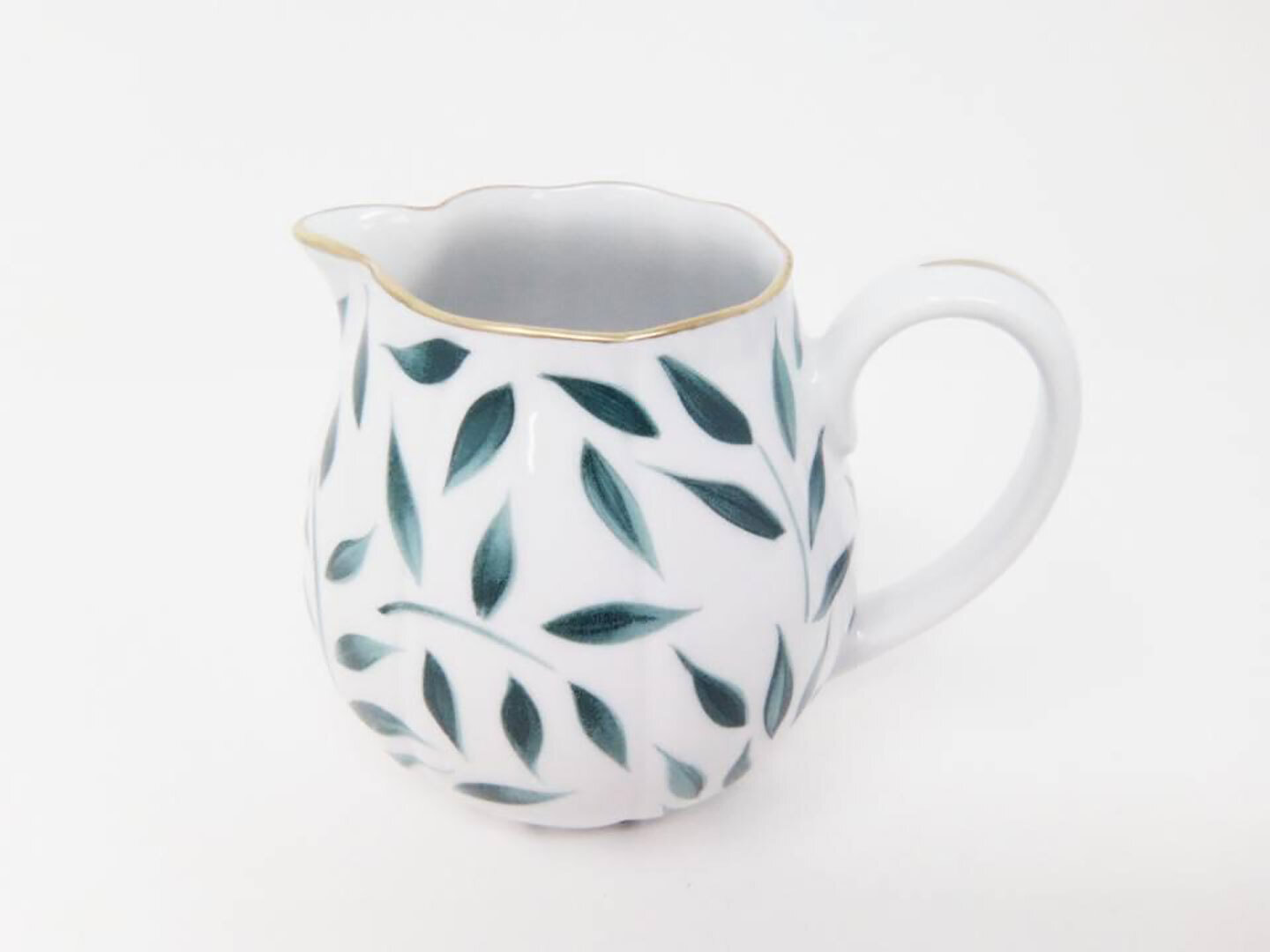 Royal Limoges Olivier Green Creamer 5 oz J030-NYM12010, MPN: J030-NYM12010, 3700409917097