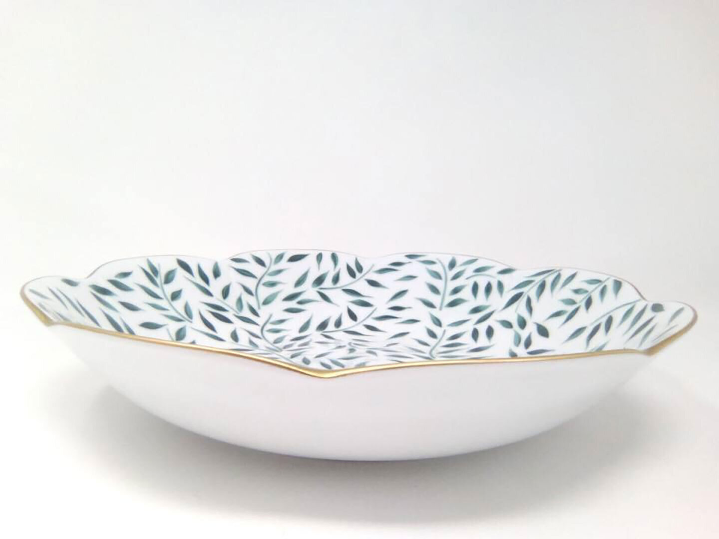 Royal Limoges Olivier Green Round Deep Platter L211-NYM12010, MPN: L211-NYM12010, 3700409929885