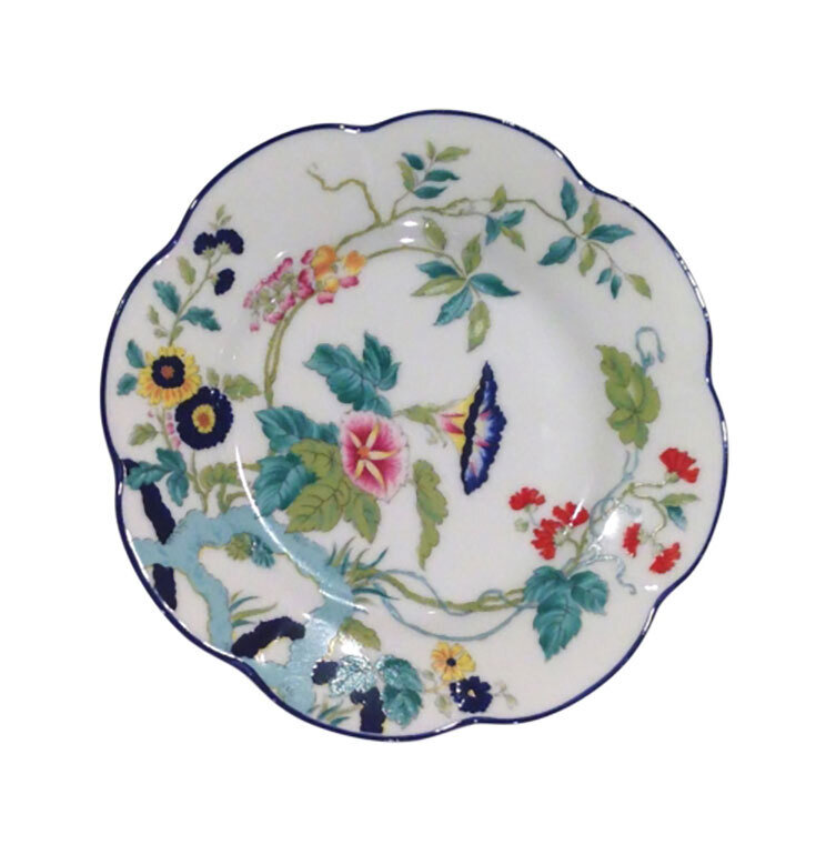 Royal Limoges Paradis Bleu Bread &amp; Butter B160-NYM20805, MPN: B160-NYM20805, 3700409924293