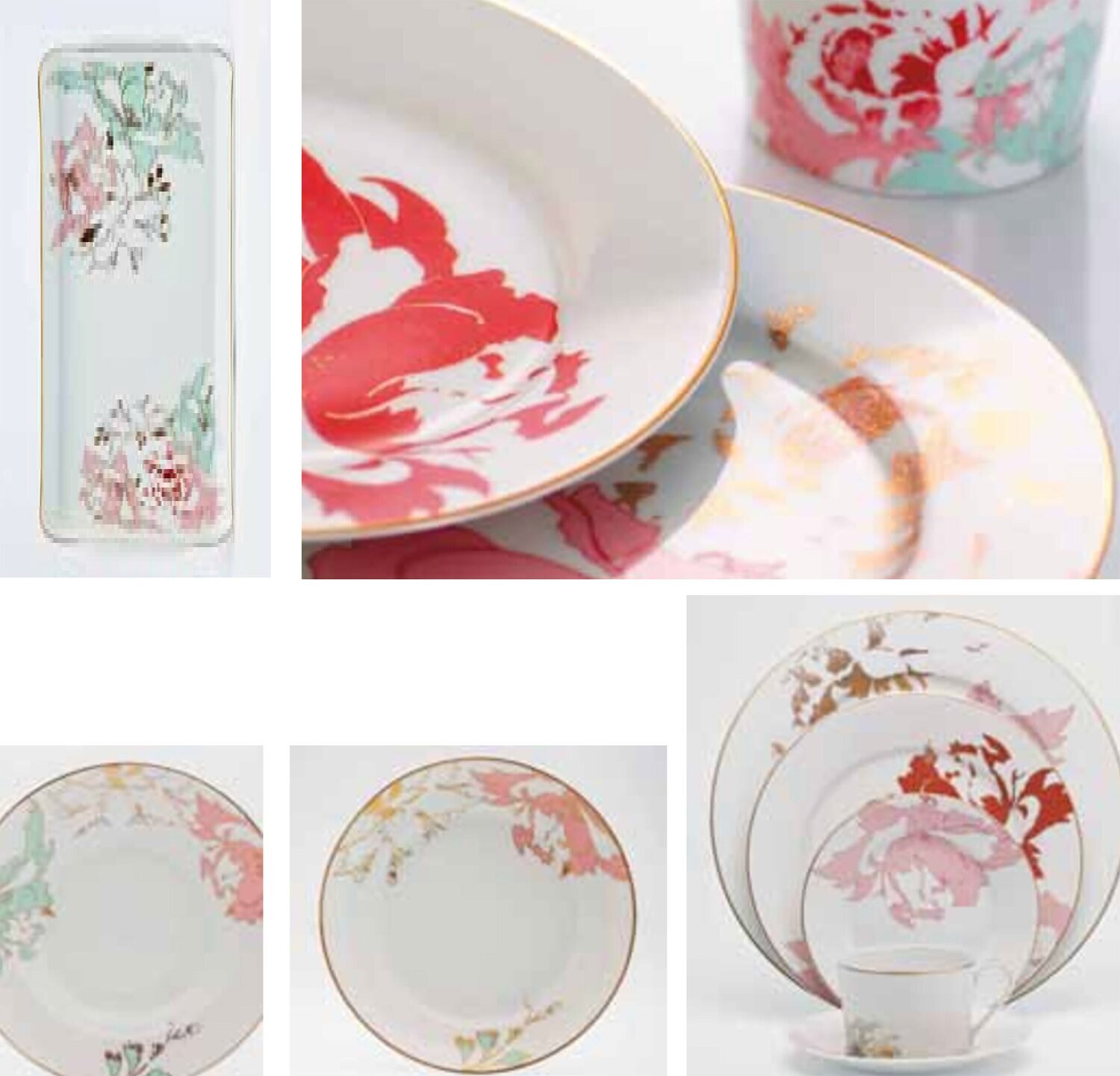 Royal Limoges Paradis Veg Turquoise Dessert Plat B220-REC20771, MPN: B220-REC20771, 3700409928192